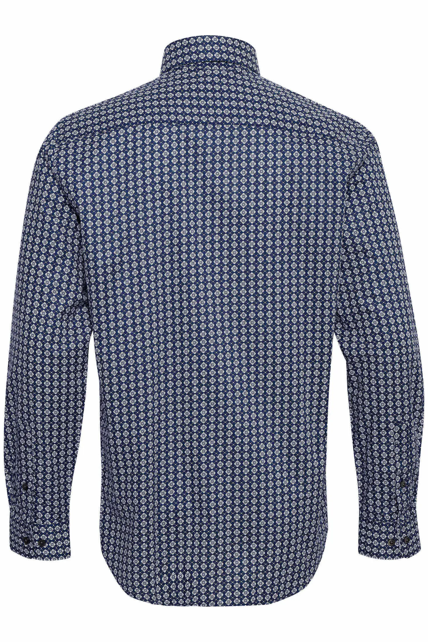 Рубашка regular fit с длинным рукавом мужская